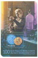 ** A 4390-1 Poland Maria Curie-Sklodowska, Nobel Prize Winner 2011 - Unused Stamps