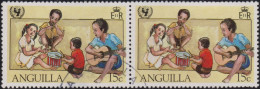 1981 Anguilla ° Mi:AI 448, Sn:AI 450, Yt:AI 414, Sg:AI 472, International Year Of The Child - UNICEF, 35th Anniversary - UNICEF