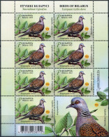 Belarus 2023. European Turtle Dove (Streptopelia Turtur) (MNH OG) M/S - Belarus