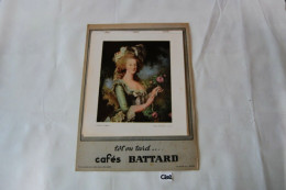 C202 Ancien Calendrier - Tot Ou Tard - Cafés Battard - Publicitaire 1 - Altri & Non Classificati