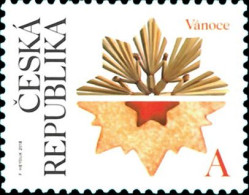 1008 - 9 Czech Republic Christmas 2018 - Unused Stamps