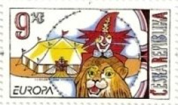 320 Czech Republic EUROPA 2002 Circus Lion Clown - 2002