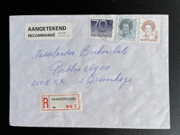 NETHERLANDS 1993 REGISTERED LETTER HEINKENSZAND TO 'S GRAVENHAGE 28-12-1993 NEDERLAND AANGETEKEND - Brieven En Documenten