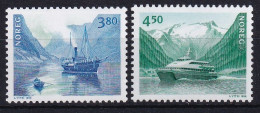 MiNr. 1280 - 1281 Norwegen       1998, 20. April. NORDEN: Seefahrt - Postfrisch/**/MNH - Unused Stamps