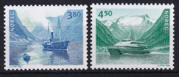 MiNr. 1280 - 1281 Norwegen       1998, 20. April. NORDEN: Seefahrt - Postfrisch/**/MNH - Ungebraucht