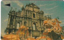 MACAU(GPT) - Temple, CN : 1MACK, First Issue MOP$30, Tirage 20000, Used - Macau