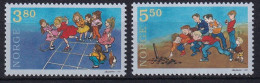 MiNr. 1290 - 1291 Norwegen       1998, 18. Sept. Kinderspiele - Postfrisch/**/MNH - Ongebruikt