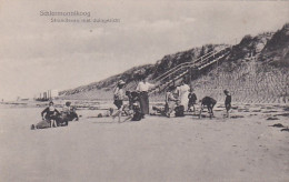 486018Schiermonnikoog, Strandleven Met Duingezicht.   - Schiermonnikoog