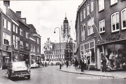 486213Middelburg, Lange Delft Met Stadhuis. (FOTOKAART)  - Middelburg