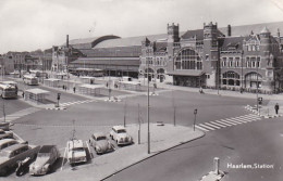 486232Haarlem, Station. (FOTOKAART(zie Rechtsboven)  - Haarlem