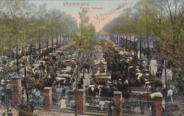 4868144Groningen, Nieuwe Veemarkt, Rond 1900. (linksboven Een Kleine Vouw)  - Groningen