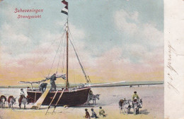 4868208Scheveningen, Strandgezicht. 1904. (Rechterkant 2 Kleine Scheurtjes)  - Scheveningen