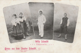 4890108Willy Schmidt, Hännesche. Gruss Aus Dem Theater Schmidt.  - Teatro