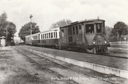 48933Brielle Station, R.T.M. (Laatste Tramrit 23 Sept. 1965) (FOTOKAART)  - Brielle