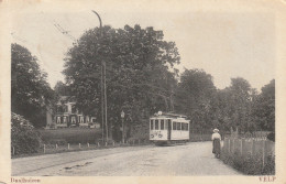 489311Velp, Daalhuizen Met Tram Lijn 1. (Langebalk Stempel 1924)  - Velp / Rozendaal