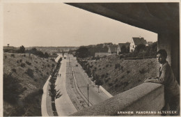 489365Arnhem, Panorama Alteveer. (FOTOKAART) (Zie Achterkant)  - Arnhem