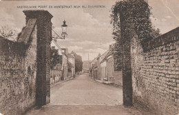 4893197Wijk Bij Duurstede, Kasteelsche Poort En Muntstraat. (Rechtsboven Een Vouw)  - Wijk Bij Duurstede