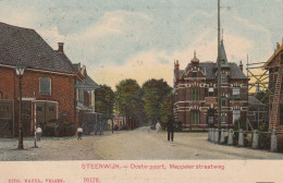 4893712Steenwijk, Oosterpoort Meppeler Straatweg Rond 1900.   - Steenwijk