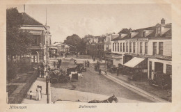 489256Hilversum,  Stationsplein Met Café Restaurant ,,Voskuijl''.   - Hilversum