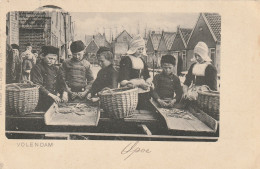 4892128Volendam, Vis Uitzoeken. Rond 1900.  - Volendam