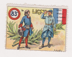 Vignette Militaire Delandre - 83ème Régiment D'infanterie - Militärmarken