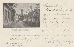 4892148Westzaan, Gezicht Te Westzaan. 1900.   - Zaanstreek