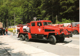 IFA G5 Tankloschfahrzeug TLF15 Der Freiwilligen Feuerwehr Lohmen Der Kimitzschtalbahn In 2005  - CPM - Camions & Poids Lourds