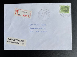 NETHERLANDS 1990 REGISTERED LETTER HAELEN TO VIANEN 07-08-1990 NEDERLAND AANGETEKEND - Brieven En Documenten