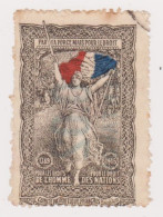 Vignette Militaire - Patriotique - Par La Force Mais Pour Le Droit - Militärmarken