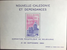 New Caledonia 1984 Ausipex Minisheet MNH - Unused Stamps