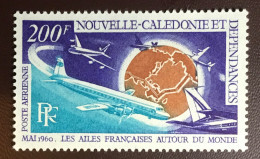 New Caledonia Caledonie 1970 Round The World Air Service MNH - Nuevos