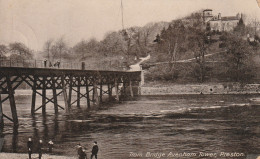 4899 42 Preston, Tram Bridge Avenham Tower. 1922. (At The Bottom Left The Gloss Layer Is Released, See Right Corners)  - Andere & Zonder Classificatie