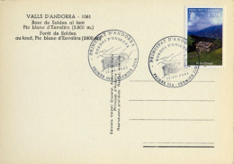 2005 , ED. 631 - BORDES D'ENSEGUR , MAT. PRIMER DIA , FDC , ANDORRA FRANCESA - FDC