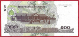Cambodge 100 Riels 2001  Neuf  UNC . - Cambogia