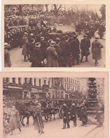 482526Le Soldat Inconnu, Cérémonie Du 11 Novembre 1922. (4 Cartes)(voir Coins, Voir Des Bords) - War Cemeteries