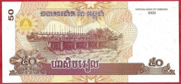 Cambodge 50 Riels 2002  Neuf  UNC . - Cambogia