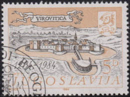 1984 Jugoslawien ° Mi:YU 2068, Yt:YU 1946, Sg:YU 2168, SFK:YU 2558, 700th Anniversary Of The City Of Virovitica - Usados