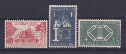 1956 Lussemburgo Luxembourg CECA Comunità Europea Carbone E Acciaio Serie Di 3 Valori (511/13) MNH** Coal And Steel - 1956