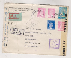 TURKEY  ISTANBUL 1942 Airmail Censored Cover To United States - Briefe U. Dokumente