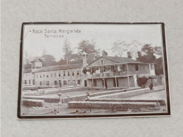 ANTIQUE POSTCARD SÃO TOME E PRINCIPE - ROÇA SANTA MARGARIDA TERREIROS UNUSED - Sao Tomé E Principe