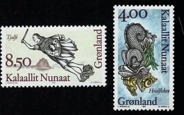 1995 Figureheads  Michel GL 277 - 278 Stamp Number GL 299 - 300 Yvert Et Tellier GL 256 - 257 Xx MNH - Nuevos