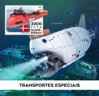 Guinea Bissau 2021, Transport, Submarine, BF - Guinea-Bissau