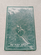 ANTIQUE POSTCARD SÃO TOME E PRINCIPE ROÇA COLONIA AÇORIANA - CONDUÇÃO DO CACAU SECO PARA EMBARQUE UNUSED - Sao Tomé E Principe