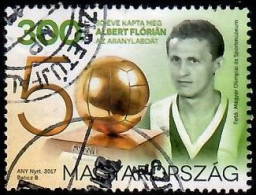 Hungary, 2017 Used,     50th Anniversary Of Florian Albert's Ballon D'Or Mi. Nr.5930, - Gebruikt