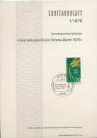 Berlin Jahrgang 1976 Ersttagsblätter ETB Komplett (XL9726) - Lettres & Documents