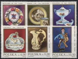 Polen 1982 Fayencen Keramik Porzellan 2793/98 Postfrisch - Nuevos
