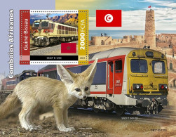 Guinea Bissau 2021, TRains Of Africa II, Fox, BF - Guinée-Bissau