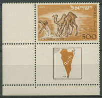 Israel 1950 Eröffnung Des Postamts In Eilat Dromedare 54 Mit Tab Postfrisch Ecke - Unused Stamps (with Tabs)