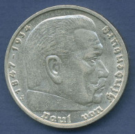 Deutsches Reich 5 Mark 1939 J, Adler Hindenburg, J 367 Vz (m3766) - 5 Reichsmark