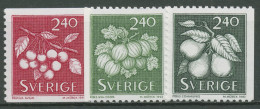 Schweden 1993 Beeren Früchte Kirsche Stachelbeere Birne 1767/69 Postfrisch - Ungebraucht